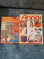 Drie tijdschriften borduren van kerstmotieven, Ophalen of Verzenden, Gelezen
