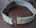 Groene legerriem 100 cm Landmacht, Ophalen of Verzenden, Landmacht, Nederland, Kleding of Schoenen
