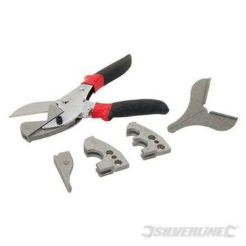 pvc snijder 6-delige multi-kop set   pvc kniptang sterk snij beschikbaar voor biedingen