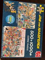 2 x jan van haasteren, Hobby en Vrije tijd, Denksport en Puzzels, Ophalen of Verzenden, 500 t/m 1500 stukjes, Zo goed als nieuw