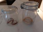 Antieke glazen weckpotten, Antiek en Kunst, Ophalen of Verzenden