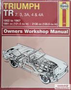 Haynes Owners Workshop Manual Triumph TR 2, 3, 3A, 4 & 4A MG, Ophalen of Verzenden