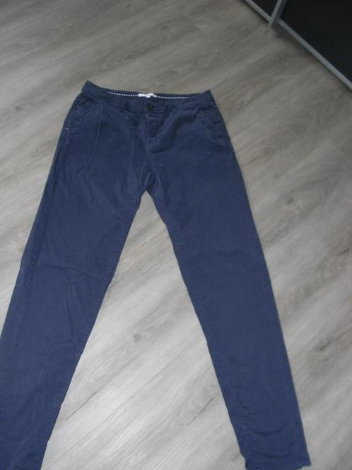 ESPRIT EDC donkerblauwe broek mt 36 lengte 32, als nieuw!, Kleding | Dames, Broeken en Pantalons, Zo goed als nieuw, Maat 36 (S)