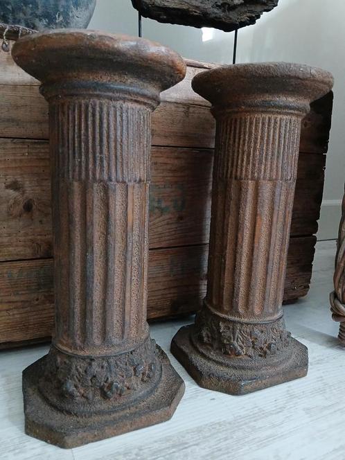 2 grote zuilen, Huis en Inrichting, Woonaccessoires | Zuilen en Pilaren, Zo goed als nieuw, Ophalen of Verzenden