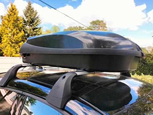 340L Black Car Roof Box - Dakkoffer, Auto diversen, Dakkoffers, Gebruikt, Ophalen