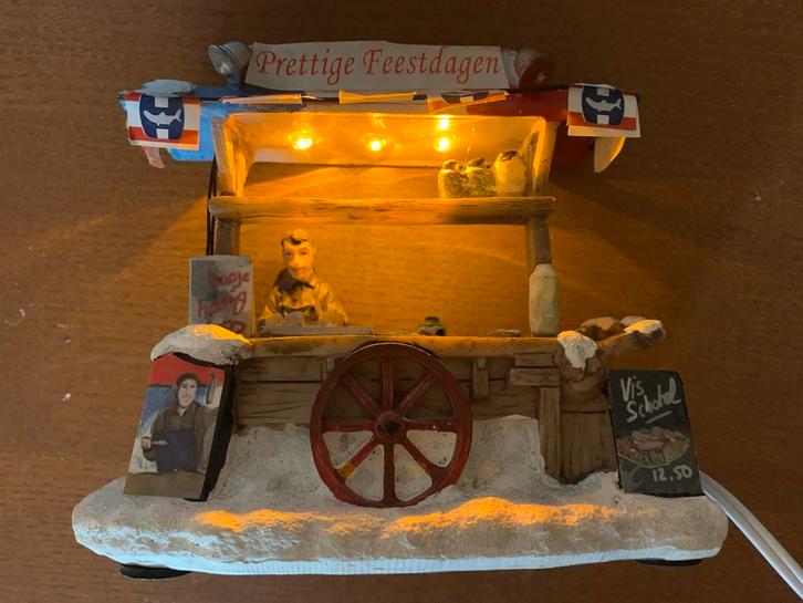 Hollands Haringkar Ornament, Diversen, Kerst, Gebruikt, Ophalen of Verzenden