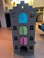 Mooi zelfgemaakt speel pakhuis, Ophalen, Gebruikt, Poppenhuis