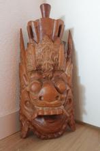 Barong Indonesisch masker van teak. Groot model., Ophalen of Verzenden