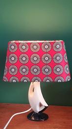 Lampenkap retro stijl rechthoekig, Huis en Inrichting, Lampen | Lampenkappen, Retro jaren 70, Ophalen of Verzenden, Zo goed als nieuw
