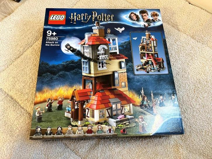 Lego 75980 Harry Potter - Attack on The Burrow, Kinderen en Baby's, Speelgoed | Duplo en Lego, Nieuw, Lego, Complete set, Ophalen of Verzenden