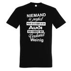 Audi t-shirt, trui of hoodie, Ophalen of Verzenden, Nieuw, Maat 52/54 (L), Zwart