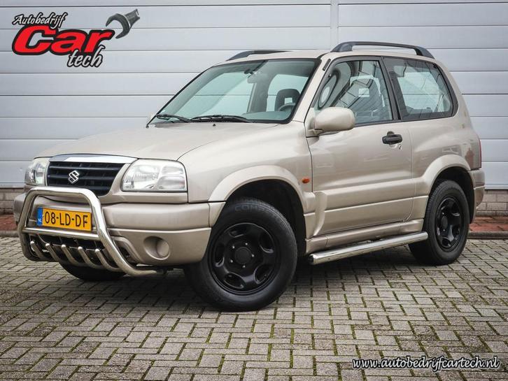 Suzuki Grand Vitara 1.6 Metal Top Wide Body | Audio | Elektr, Auto's, Suzuki, Bedrijf, Te koop, Grand Vitara, 4x4, Airbags, Alarm