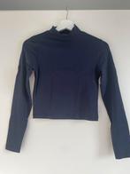 Blauwe ASOS Crop Top met Lange Mouwen - Maat S, Blauw, Ophalen of Verzenden, Zo goed als nieuw, Lange mouw