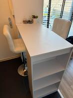 Bartafel met 2 barkrukken, Huis en Inrichting, Ophalen, Zo goed als nieuw