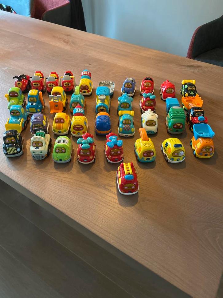 34 Vtech Toet Toet Auto's - Zonder Batterij!, Kinderen en Baby's, Speelgoed | Speelgoedvoertuigen, Gebruikt, Ophalen of Verzenden