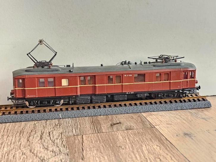 modeltrein Ho beneluxspoor mototpost NS mp 9201(geen motor), Hobby en Vrije tijd, Modeltreinen | H0, Gebruikt, Locomotief, Gelijkstroom