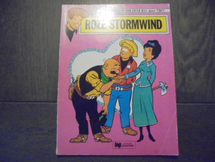 Chick Bill, Roze Stormwind (1978), Boeken, Stripboeken, Gelezen, Eén stripboek, Ophalen of Verzenden