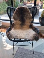 Vlinderstoel stoel  rotan nieuwstaat, Huis en Inrichting, Ophalen, Zo goed als nieuw, Bruin, Eén