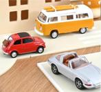 Oldtimer set 3 pcs VW/FIAT/PORSCHE Jet-car 1:43 NOREV 8411, Hobby en Vrije tijd, Modelauto's | 1:43, Verzenden, Nieuw, Auto, Norev