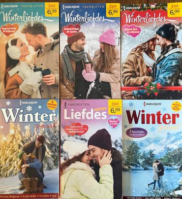 18 verhalen, Harlequin winter liefdes, romannetjes beschikbaar voor biedingen