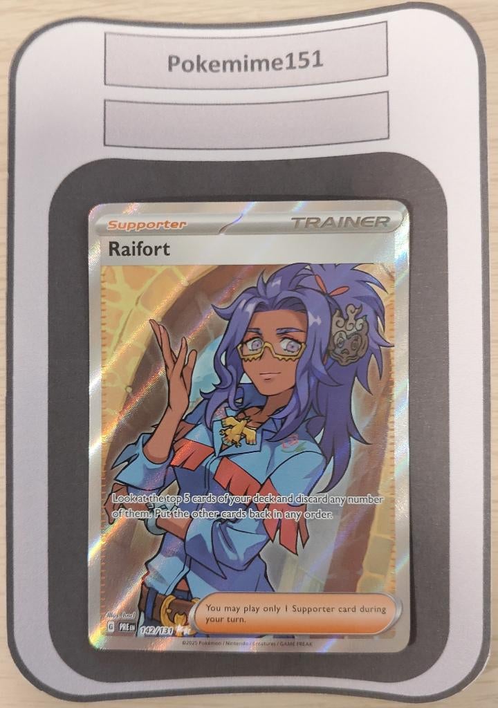 [Pokémon] Railfort 142/131 PRE, Ophalen of Verzenden, Nieuw, Losse kaart