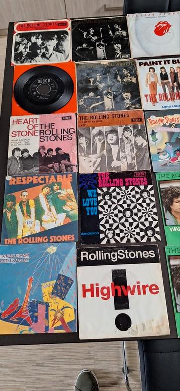 Rolling Stones singles  36 stuks beschikbaar voor biedingen