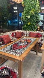 Traditioneel eettafel uniek. Sark kosesi, Tuin en Terras, Ophalen of Verzenden, Eettafel