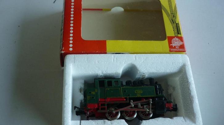 Fleischmann H0 4028 tandradlocomotief Carl in ovp, Hobby en Vrije tijd, Modeltreinen | H0, Gebruikt, Locomotief, Gelijkstroom