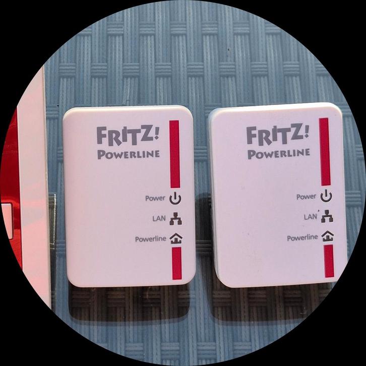 Fritz Powerline 510E Set, Computers en Software, Powerlines, Gebruikt, Ophalen of Verzenden