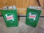 Castrol olie blikken 5L, Verzamelen, Merken en Reclamevoorwerpen, Ophalen of Verzenden, Zo goed als nieuw, Verpakking