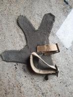 stalen slagers handschoen, Ophalen, Gebruikt