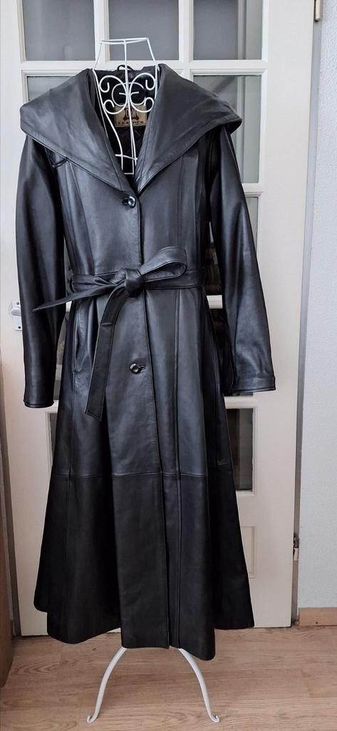 🌹Gave mooie echte  Leren jas oksel t oksel 49cm mtM38/40🌹, Kleding | Dames, Jassen | Winter, Nieuw, Maat 38/40 (M), Zwart, Ophalen of Verzenden