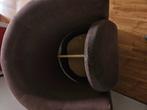 Bruine fauilleton, Huis en Inrichting, Fauteuils, Ophalen, Overige materialen, Gebruikt, Minder dan 75 cm
