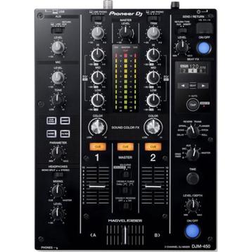 Pioneer DJ DJM 450 DJM450 mixer mengpaneel zwart