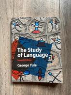 Study of Language - docent Engels, George Yule, Nieuw, Alpha, HBO