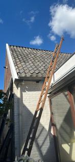 Houtenladder 5 meter, Ophalen, Gebruikt, Ladder
