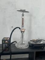 Waterpijp shisha met koolfornuis, Verzamelen, Rookartikelen, Aanstekers en Luciferdoosjes, Ophalen of Verzenden, Zo goed als nieuw