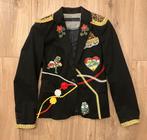 Oeteldonk jasje Dames maat S ( Zara, getailleerd), Carnaval, Ophalen of Verzenden, Zo goed als nieuw, Kleding