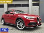 Alfa Romeo Stelvio 2.0 T AWD 280PK/Leder/Camara/Keyless/Led/, Automaat, 4 cilinders, Met garantie (alle), Bedrijf