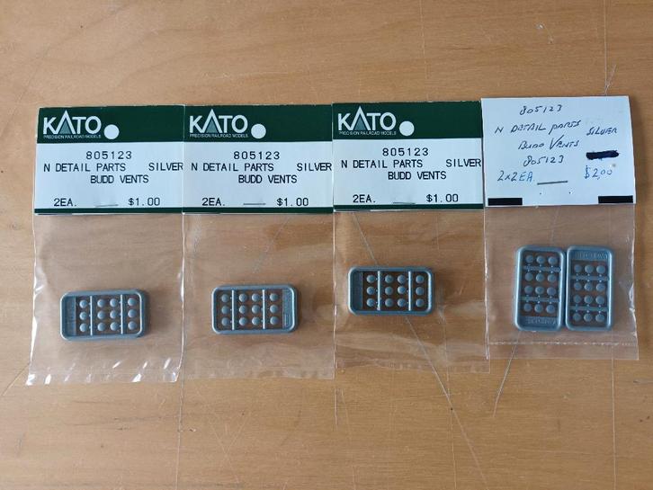 Kato USA Spare parts, Hobby en Vrije tijd, Modeltreinen | N-Spoor, Nieuw, Overige typen, Gelijkstroom, Overige merken, Analoog