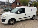 Fiat Doblo Cargo 1.4 T-jet Natural Power 120pk Maxi 2014, Auto's, Voorwielaandrijving, Euro 5, Stof, Zwart