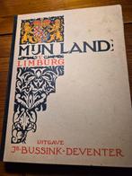 5 Oude boeken met plakplaatjes Bussink Deventer, Boeken, Ophalen of Verzenden, Gelezen, Jb. Bussink, Overijssel