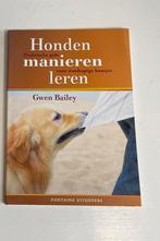 Honden manieren leren Gwen Bailey, Ophalen of Verzenden, Zo goed als nieuw, Honden