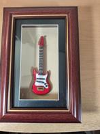 Miniatuur Gitaar in Lijst, Ophalen of Verzenden, Nieuw