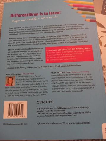 Differentiëren is te leren! - Onderwijsboek beschikbaar voor biedingen