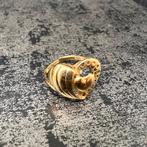 21k gouden ring hart model, Sieraden, Tassen en Uiterlijk, Ringen, Ophalen of Verzenden, Nieuw, Goud
