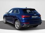 Audi Q3 45 TFSI e S edition | PHEV | Trekhaak | Elec. A-Klep, Auto's, Gebruikt, Blauw, Hybride Elektrisch/Benzine, 13 kWh
