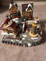 Dickensville Kerstplein met werkende draaimolen, Diversen, Kerst, Ophalen, Zo goed als nieuw