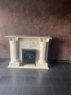 Schouw met openhaart tekoop, Huis en Inrichting, Ophalen of Verzenden, Zo goed als nieuw, Vrijstaande haard, Elektrische haard