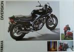 Folder YAMAHA Diversion 600 1992, Motoren, Handleidingen en Instructieboekjes, Ophalen of Verzenden, Yamaha